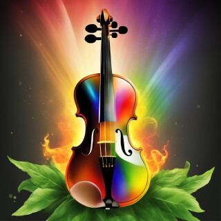 Violin visual #10100