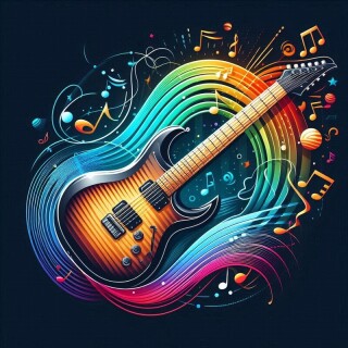 Guitar visual #10237