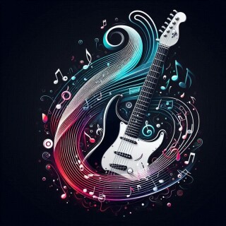 Guitar visual #10235