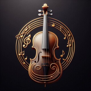 Violin visual #10098