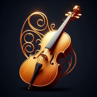 Violin visual #10096