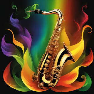 Saxophone visual #10182