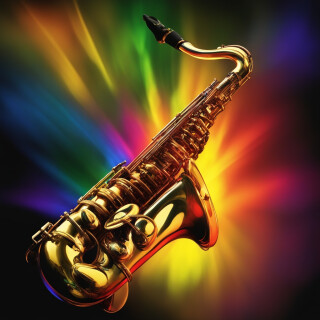 Saxophone visual #10181