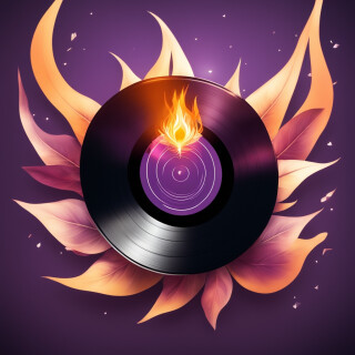 Vinyl record visual #10115