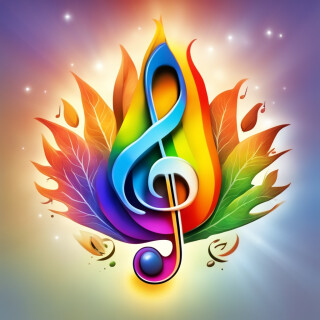 Music note visual #10028