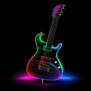 Guitar visual #10234