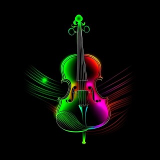 Violin visual #10092