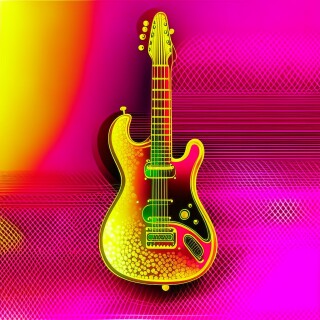 Guitar visual #10233