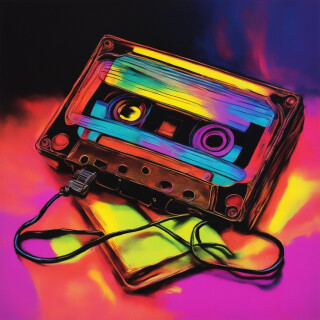 Tape recorder visual #10050