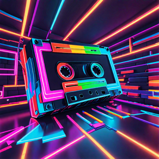 Tape recorder visual #10047