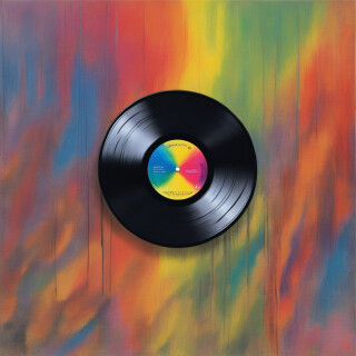 Vinyl record visual #10113