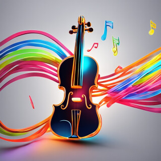 Violin visual #10088