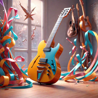Guitar visual #10228