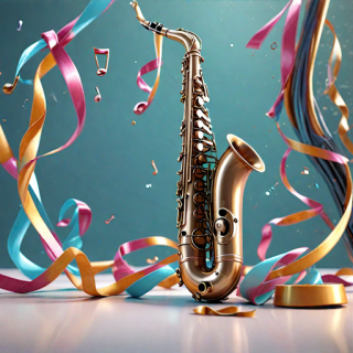 Saxophone visual #10177