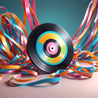 Vinyl record visual #10112