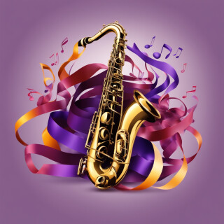 Saxophone visual #10176
