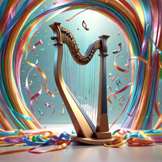 Harp visual #10035