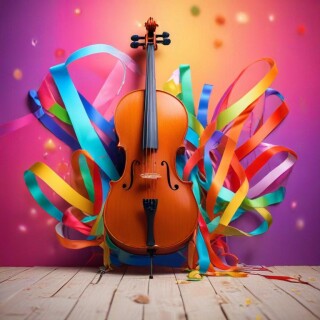 Violin visual #10082