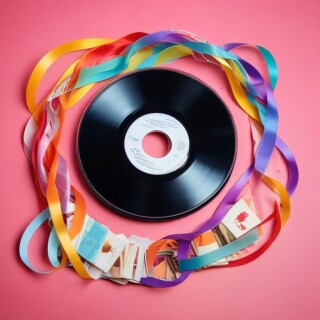 Vinyl record visual #10110