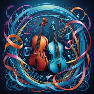 Violin visual #10083