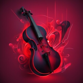 Violin visual #10599