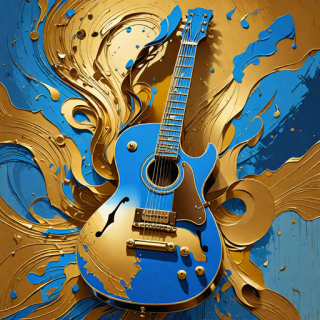 Guitar visual #10536