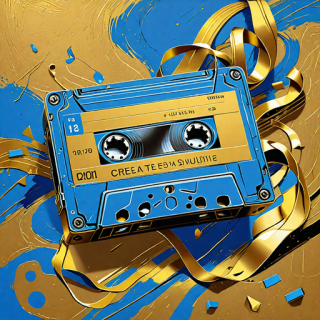 Tape recorder visual #10397