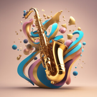 Saxophone visual #10482