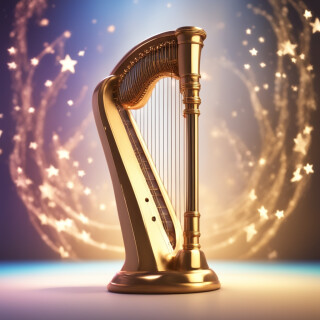 Harp visual #10463