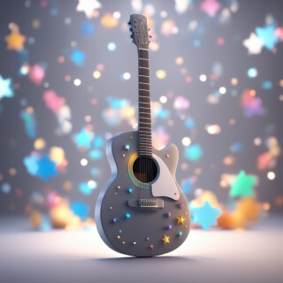 Guitar visual #10534