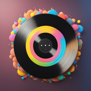 Vinyl record visual #10406