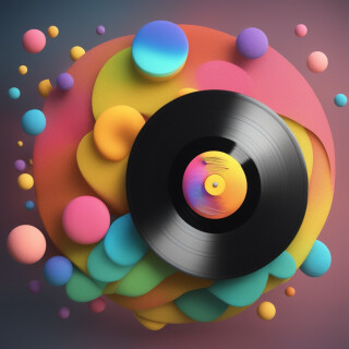 Vinyl record visual #10405