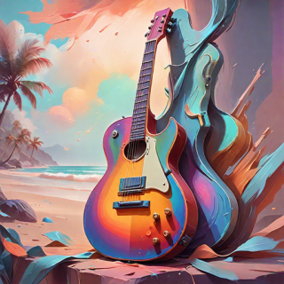 Guitar visual #10532