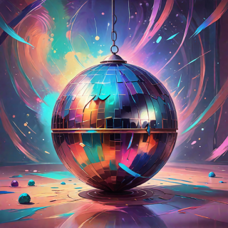 Disco ball visual #10424