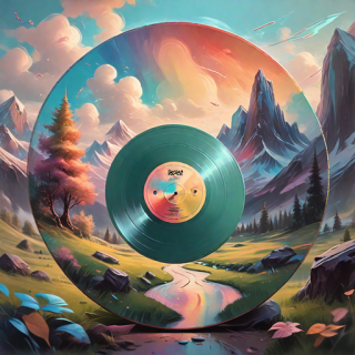 Vinyl record visual #10404