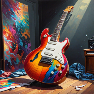 Guitar visual #10530