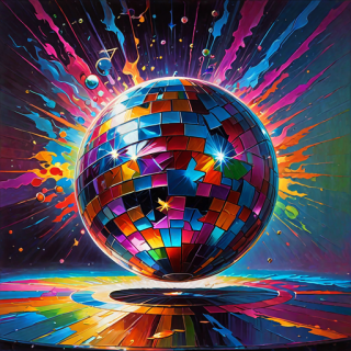 Disco ball visual #10423
