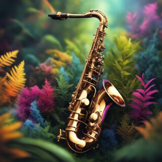 Saxophone visual #10480