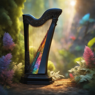 Harp visual #10460