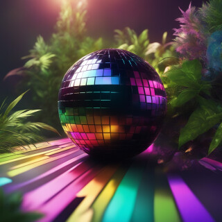 Disco ball visual #10422