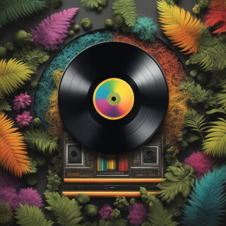 Vinyl record visual #10402