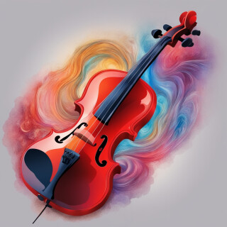 Violin visual #10512