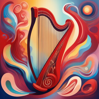 Harp visual #10459