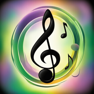 Music note visual #10581