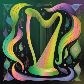 Harp visual #10458