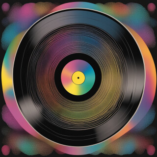 Vinyl record visual #10400