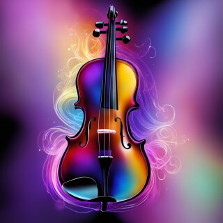 Violin visual #10509