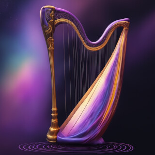 Harp visual #10457