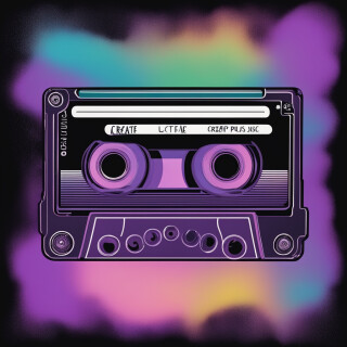 Tape recorder visual #10384