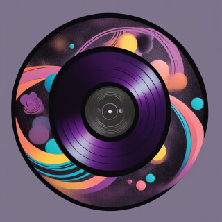 Vinyl record visual #10398
